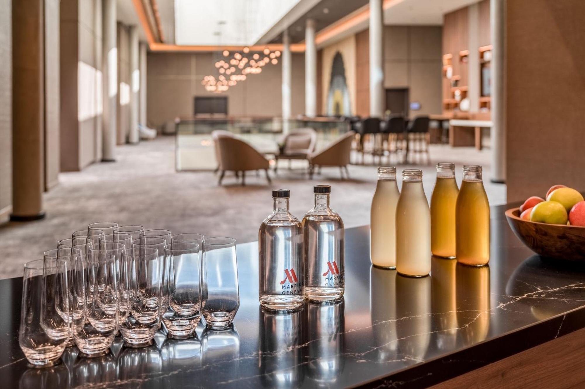 Geneva Marriott Hotel ميرين المظهر الخارجي الصورة