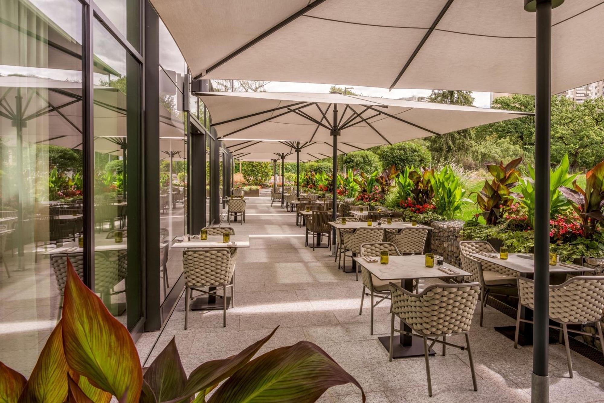 Geneva Marriott Hotel ميرين المظهر الخارجي الصورة