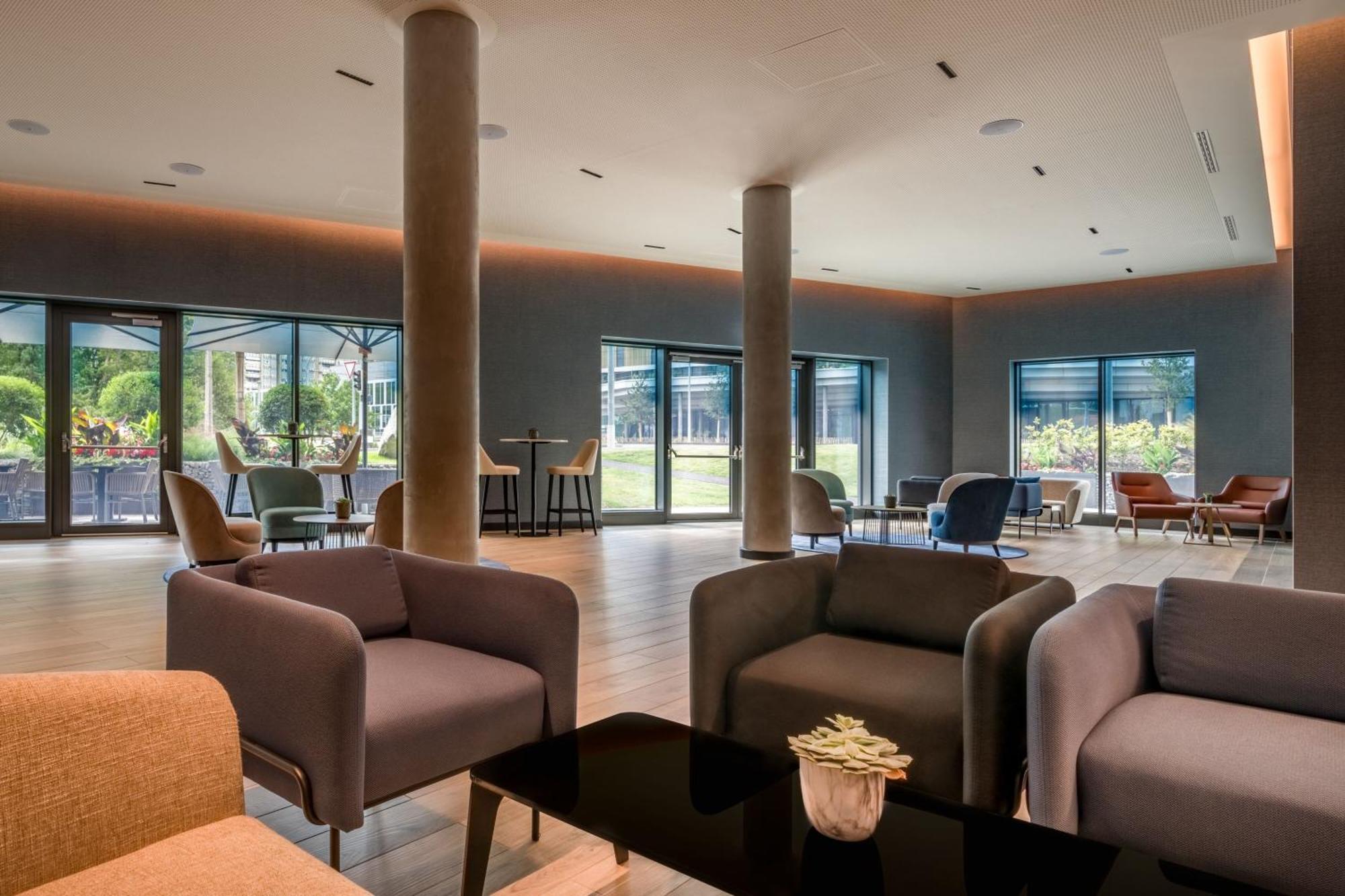 Geneva Marriott Hotel ميرين المظهر الخارجي الصورة
