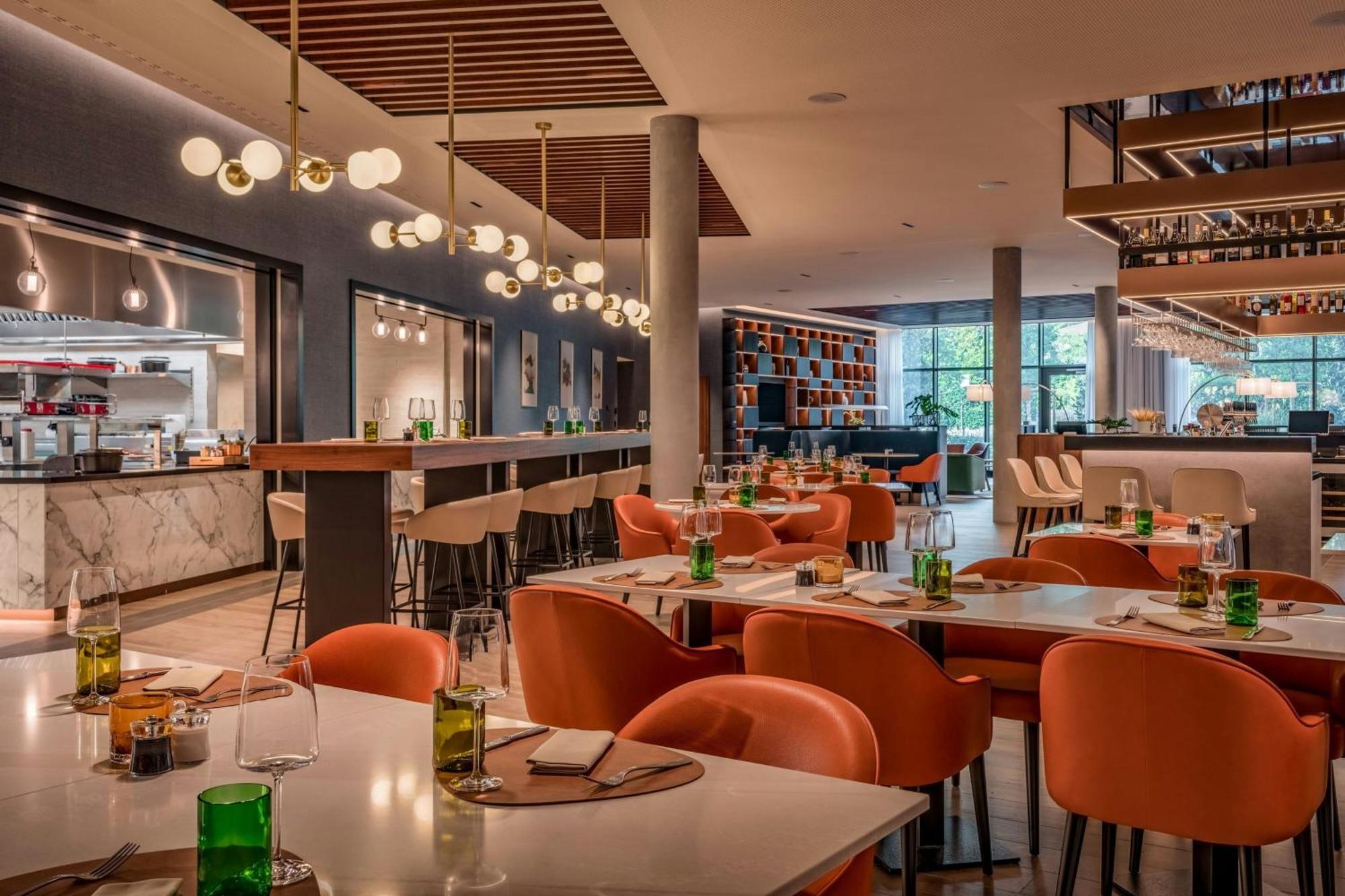 Geneva Marriott Hotel ميرين المظهر الخارجي الصورة